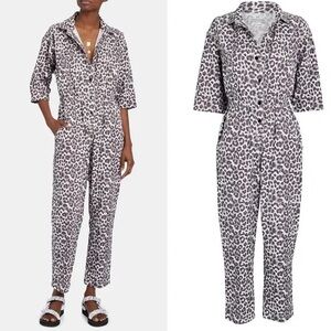 Leopard print Hope jumpsuit by Overlover - Size S